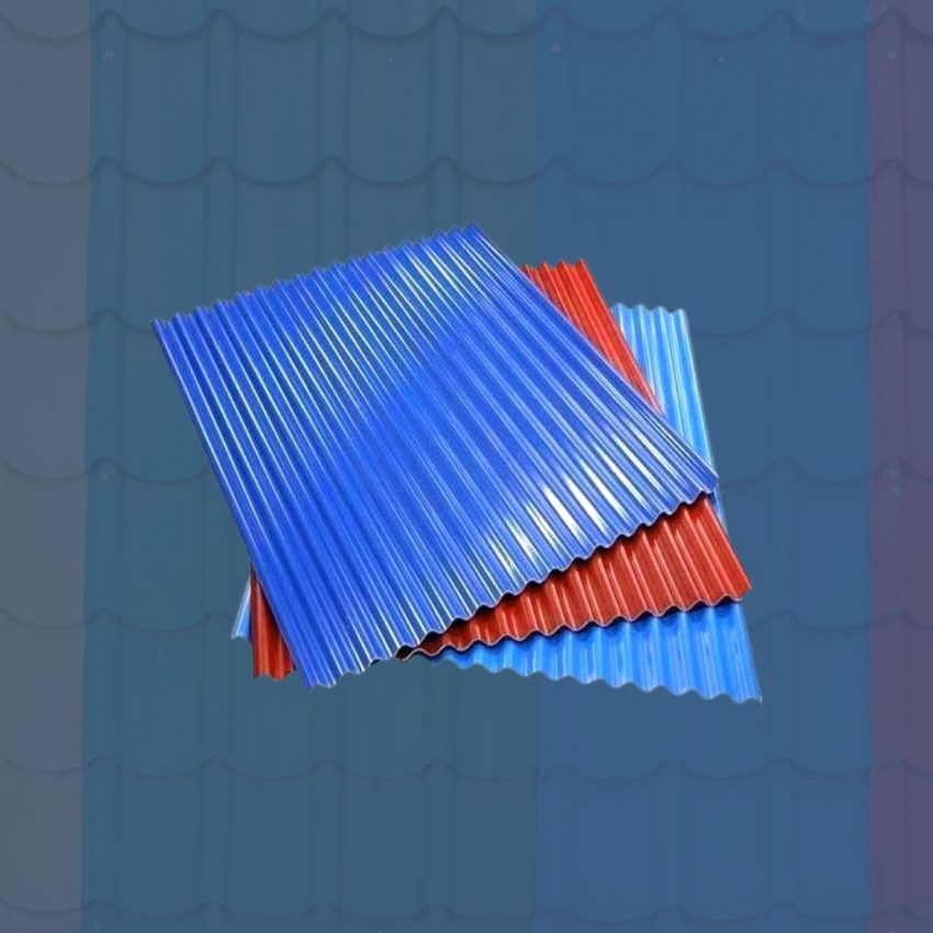 Colour coated roofing sheets